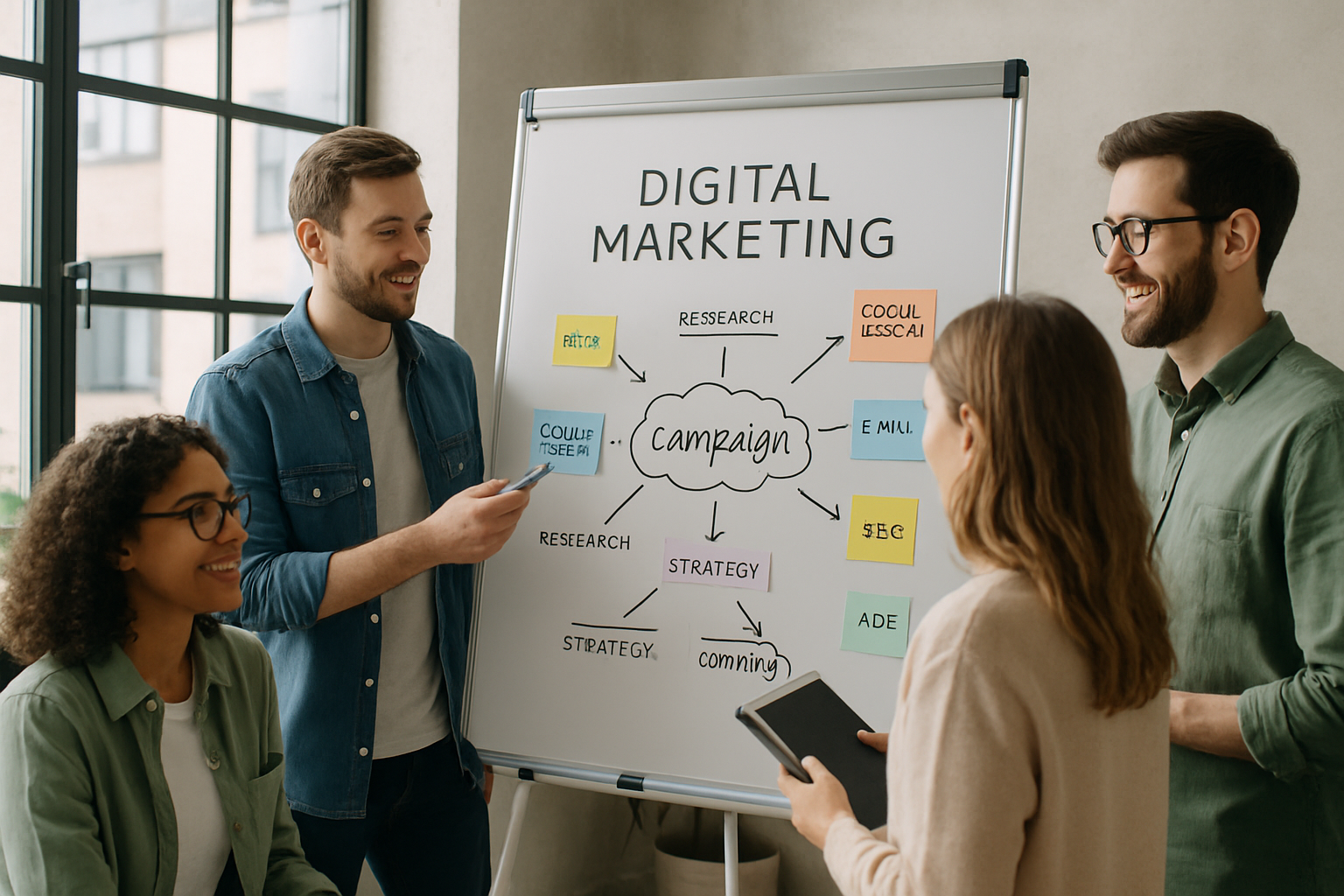 Teamarbeit bei Trillinger Marketing